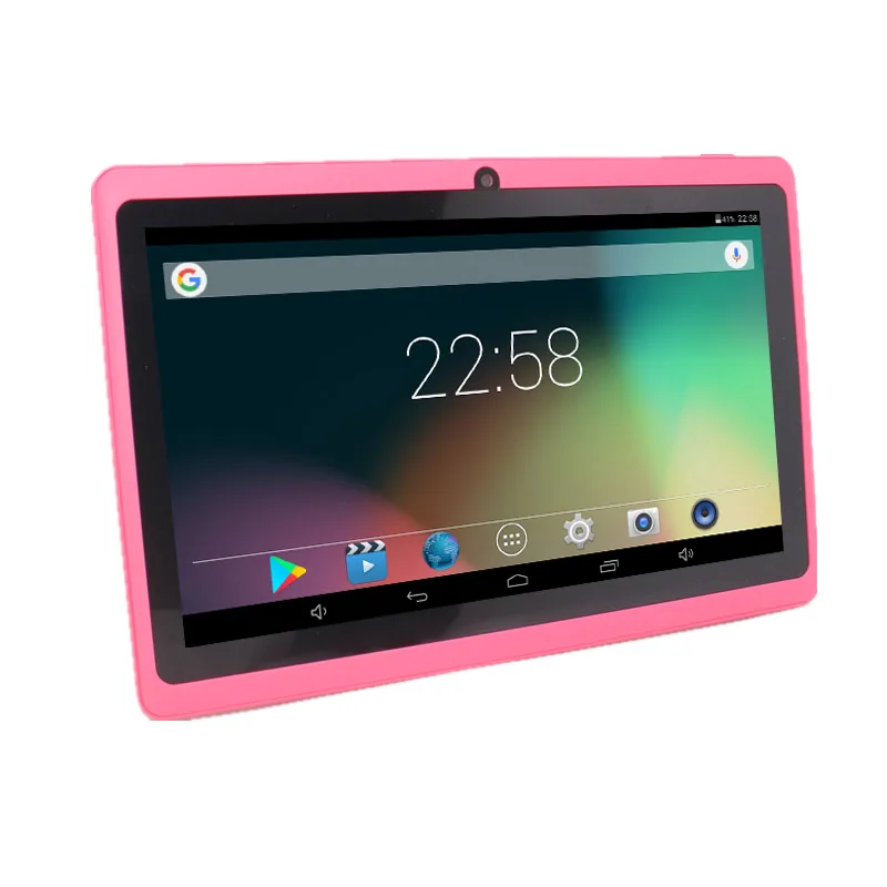Glavey 7 дюймов Q88 PRO Android 4 512MB + 8GB Allwinner A33 четырехъядерный планшетный ПК с двумя