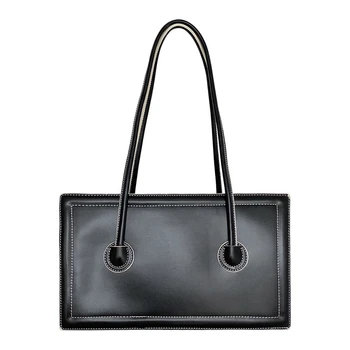 

Large Capacity Casual Tote Chain Handbags 2020 Women's Bag Leather Female Shoulder Bag Luxury Designer Ladies Bag