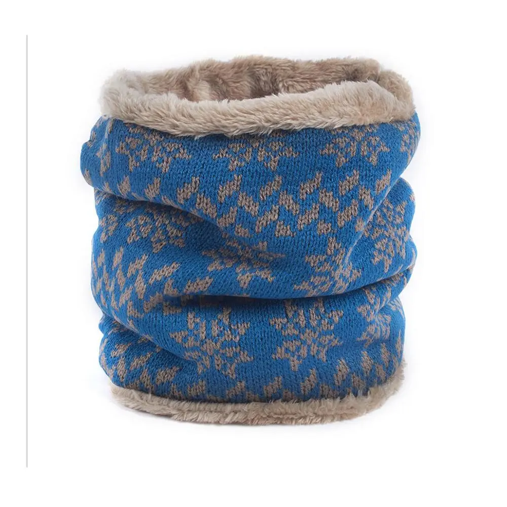 Aswinfon Cable Knit Снуд шарф Зимний шарф на шею с флисовой подкладкой шарф утолщенный для мужчин и женщин двухслойная флисовая подкладка вязаный