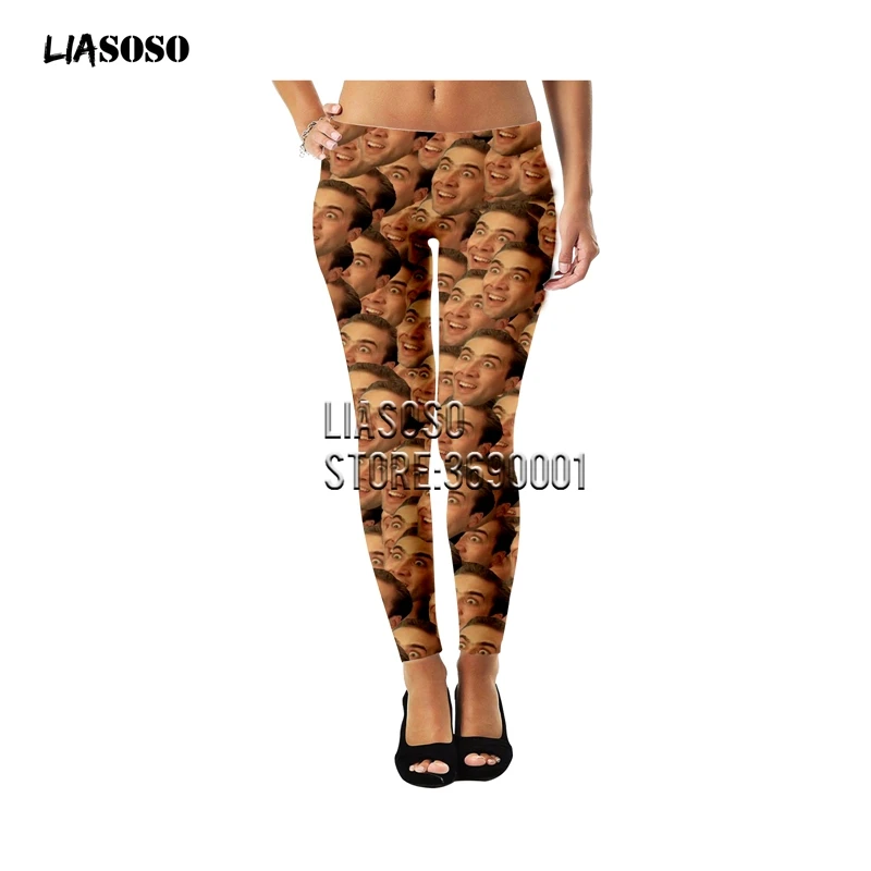 LIASOSO 3D принт домашние тапочки для женщин и девушек Горячая Забавный Николя клетка