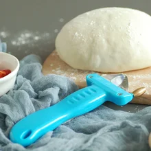 Медная нержавеющая сталь резак для теста с ручкой резак для теста кухонные принадлежности портативный бытовой резак для теста