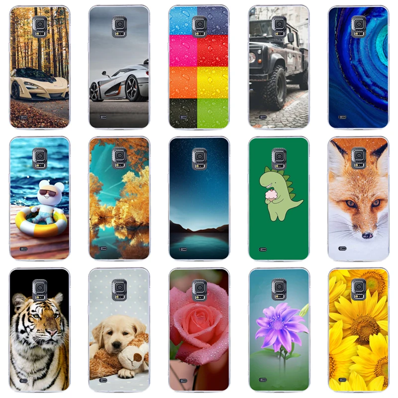 Чехол для телефона Samsung Galaxy S5 Mini мягкий силиконовый чехол из ТПУ Phone Coque Fundas |