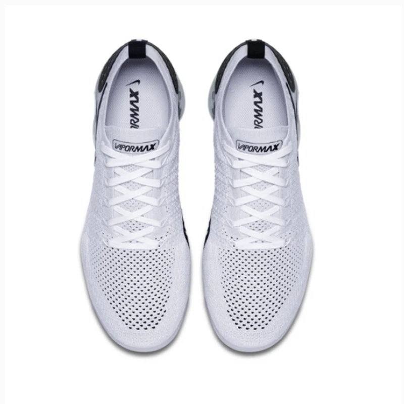 Оригинальные мужские кроссовки Nike Air Vapormax Flyknit 2,0, классические уличные кроссовки, светильник, нескользящая прочная Дизайнерская обувь 942842