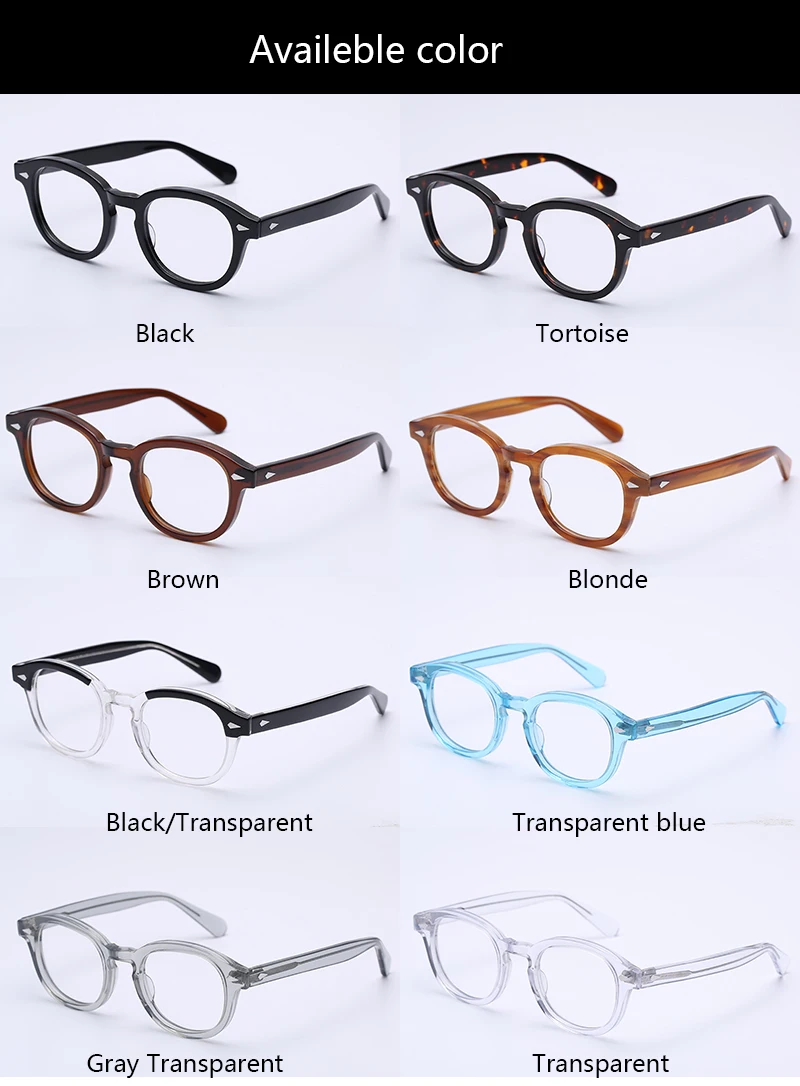 Звездный стиль, Круглый Ацетат Ручной работы, оправа, женские очки, мужские брендовые дизайнерские компьютерные очки, оптическая оправа для очков, ДЕМИ, близорукость