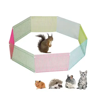 

Foldable Pet Playpen Crate Iron Fence Puppy Kennel House Exercise Training Puppy Kitten Space Dog Gate Supplies For Rabbit