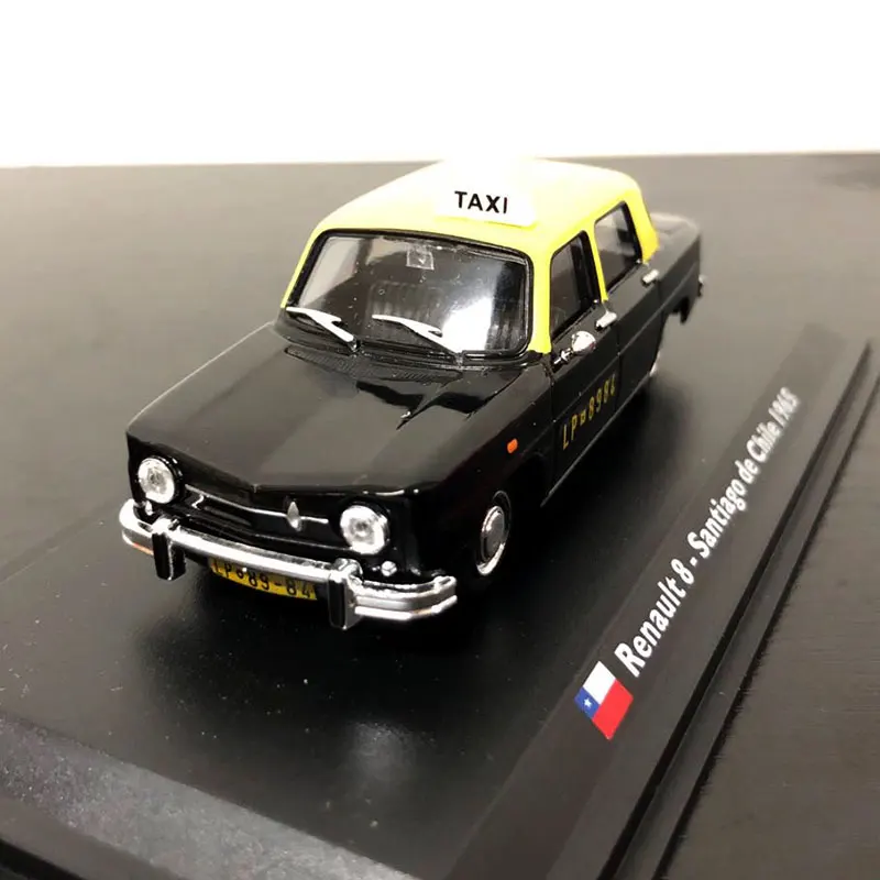 LEO 1/43 масштабная модель автомобиля игрушки Renault 8 Chile 1965 такси автомобиль из литого металла модель игрушка для коллекции, подарок, украшение