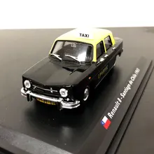 LEO 1/43 масштабная модель автомобиля игрушки Renault 8 Chile 1965 такси автомобиль из литого металла модель игрушка для коллекции, подарок, украшение