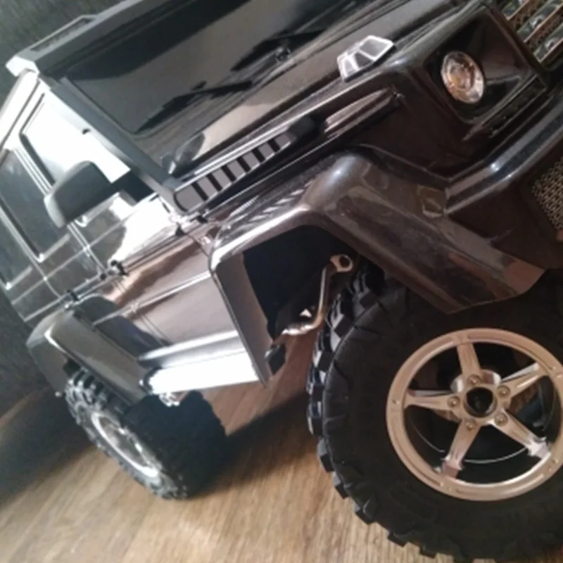 2,2 дюйма металлические Beadlock Колесные диски серебро для Rc автомобиля TRX4 SCX10 II Wraith 90048 RR10 RC Рок Гусеничный