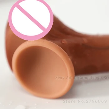 Ejaculating Dildo Realistic Big Dick Super Long Artificial Penis Suction Cup Female Masturbator Tool Adult Sex Toys For Women 2