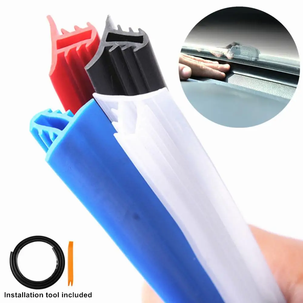 

Car Styling Dashboard Sealing Strip Sound Insulation Car Seal Strips Auto Windshield Dashboard Sealing Strips Car Accessories
