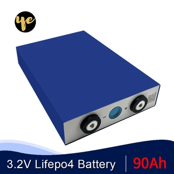 

4pcs Lithium iron phosphate cell 3.2V 90A lifepo4 battery Deep Cycle for battery pack diy solar energy storage inverter RV EV