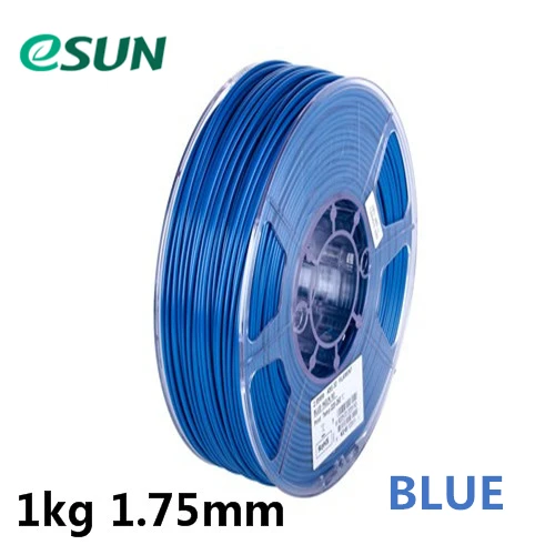 PLA 1kg BLUE Нить для 3d принтера eSUN 1,75 мм PLA/PLA PRO(PLA+) 1 кг катушка разных цветов PLA/PLA PLUS материалы для 3d принтера только для России - Цвет: PLA 1kg BLUE