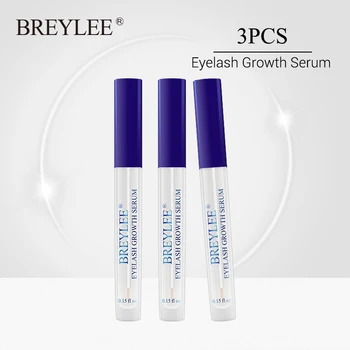 

BREYLEE Eyelash Growth Serum Eyelash Enhancer Eye Lash Treatment Liquid Longer Fuller Thicker Eyelash Extension Makeup 3PCS