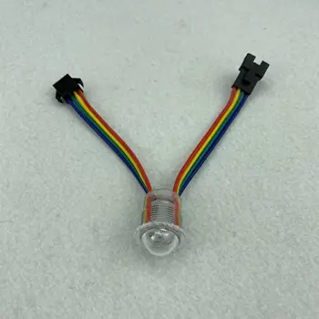 

WS2815 DC12V addressable 16mm diameter;RGB full color led smart module;0.24W(one WS2815 LED);IP68;clear cover