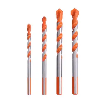 

Hole Saw Drill Bits Multi-function 4pcs Carpenter Woodwork Titanium Coated Sawtooth Drill Bit Tool Set for Cutting