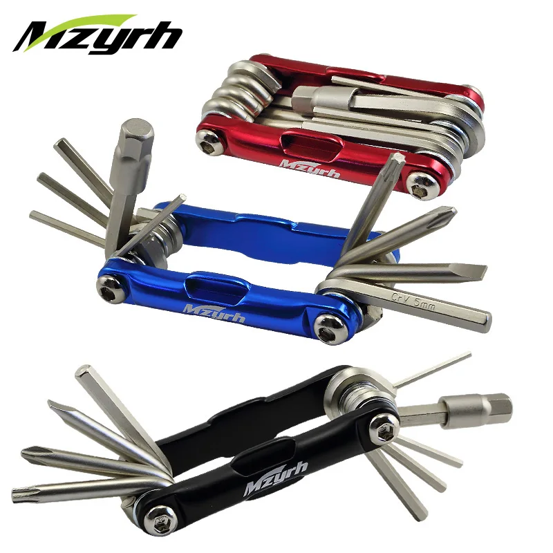 Набор инструментов для ремонта велосипеда, внутренний шестигранный гаечный ключ, шестигранный ключ, многофункциональный комбинированный гаечный ключ для горного велосипеда, складные инструменты