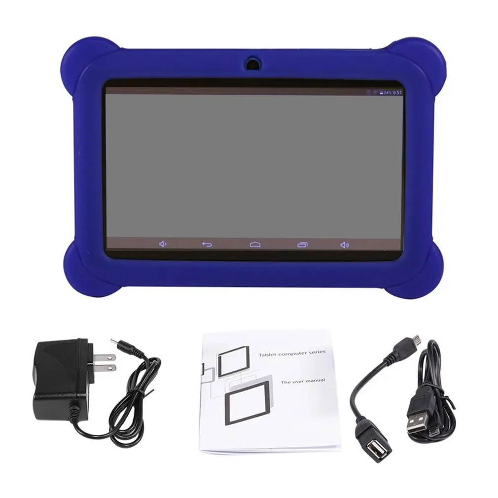 

7 inch Kids Tablet for Children 512MB+8GB Quad Core Android +Screen Protector gifts for Child Kid