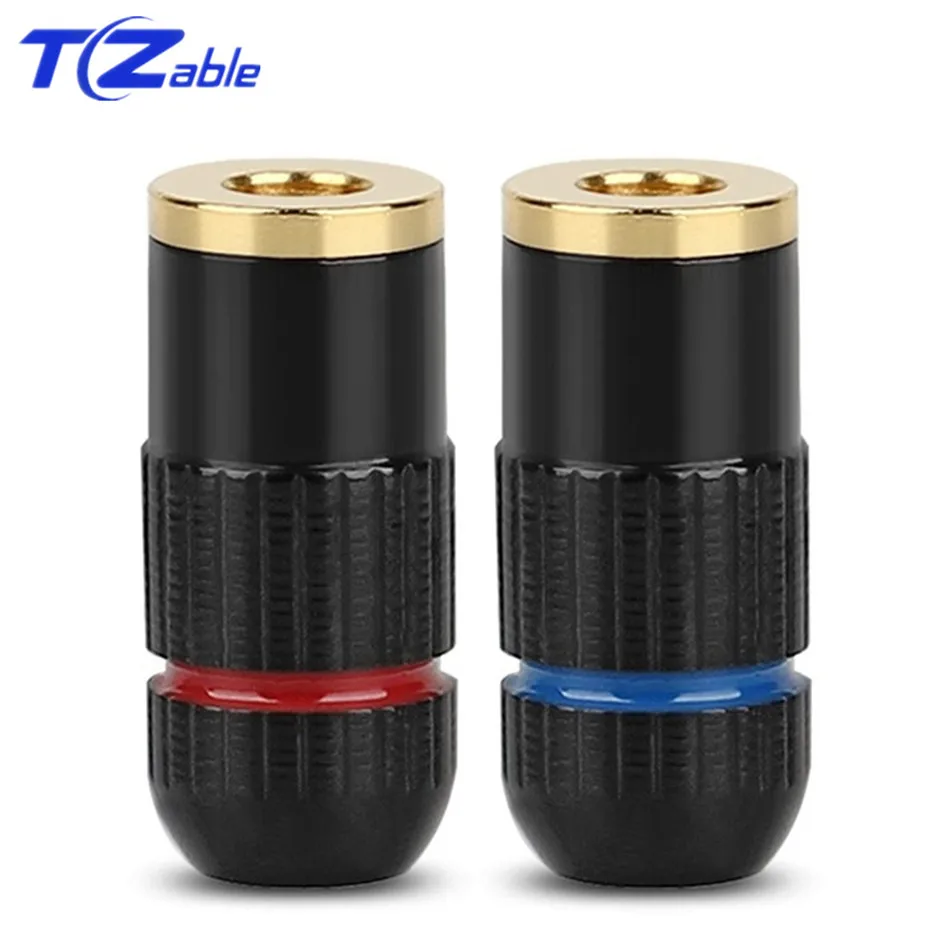 Earphone Pin Audio Jack Wire Connector For MMCX Female Headphone Plug For UE900 SE535 SE215 W10 W20 W30 Solder Splice Adapter