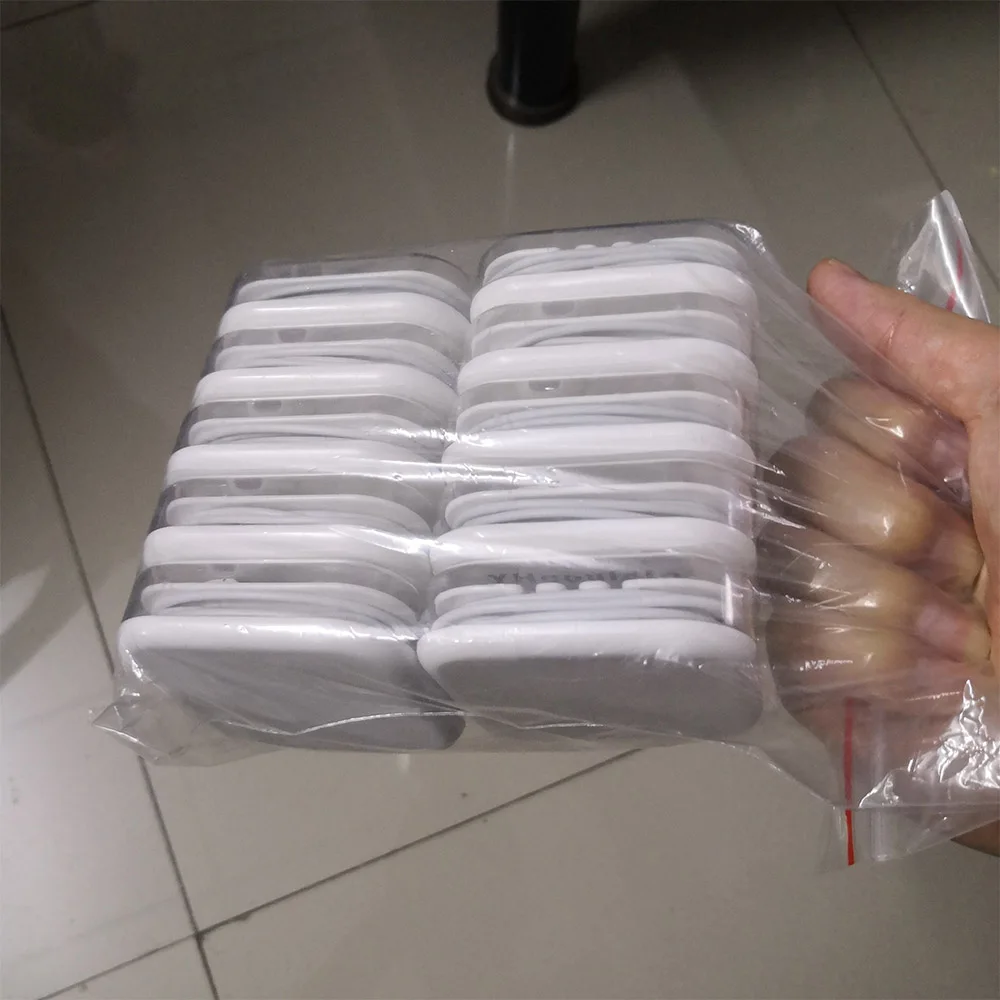 10 pcs per bag Наушники проводные 3,5 мм наушники с микрофоном для Iphone Apple Xiaomi Mi huawei samsung - Цвет: 10 pcs per bag