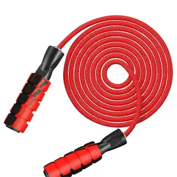 

Weight-bearing Rope Skipping Fitness Training Children Adult Sponge Plastic Handle Double Bearing Jump Rope Women Fitness