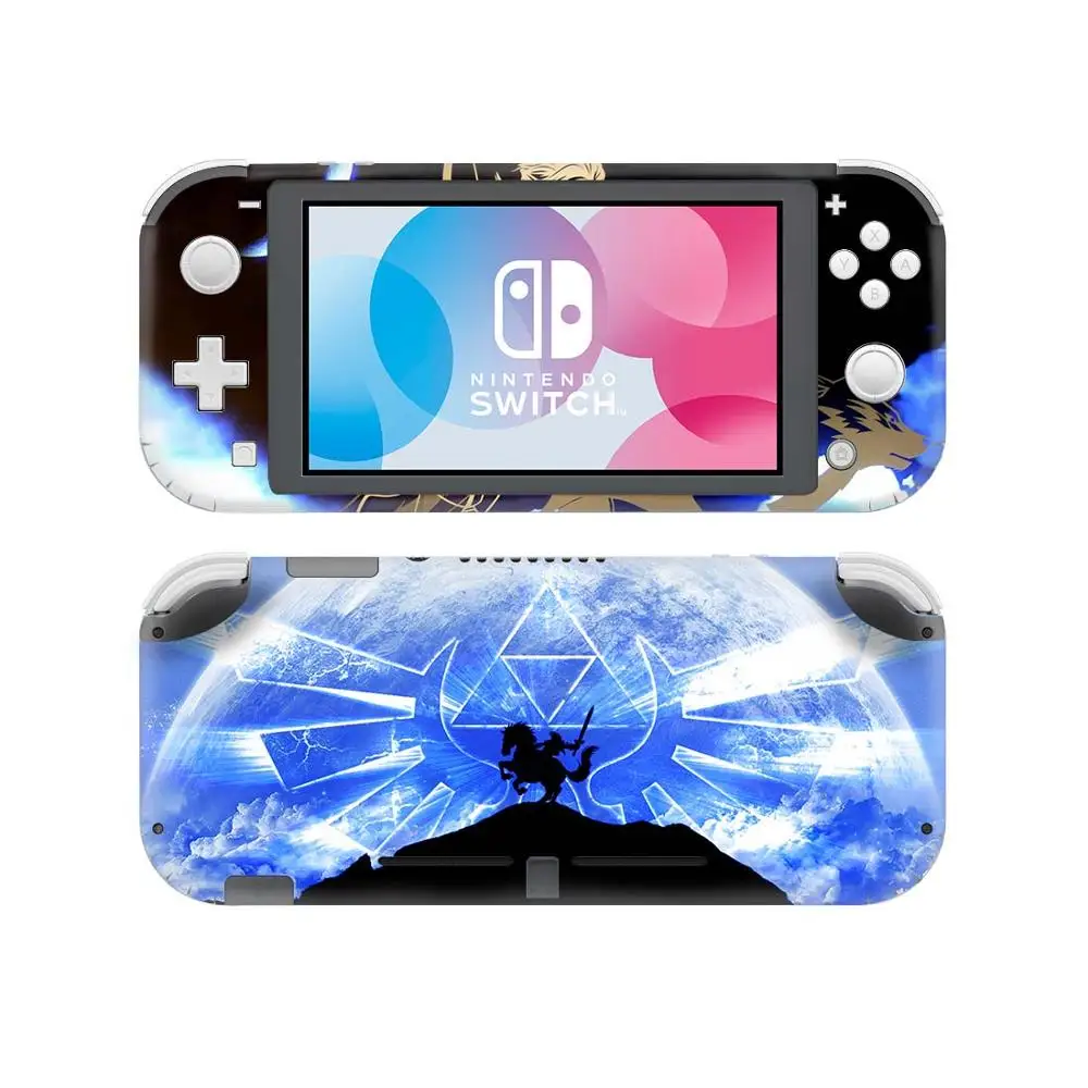 NS NX аксессуары виниловая кожа Наклейка для nintendo Switch Lite Защитная крышка наклейка виниловая кожа для кожи наклейка s 0239 - Цвет: Цвет: желтый