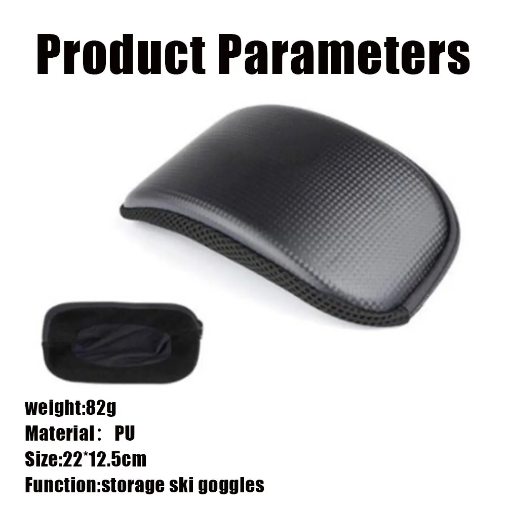 

Ski Glasses Cases Eyewear Hard case Portable Ski Snow Goggle Protector Case (Without Goggles) Eyewear Box Zipper Hard Case
