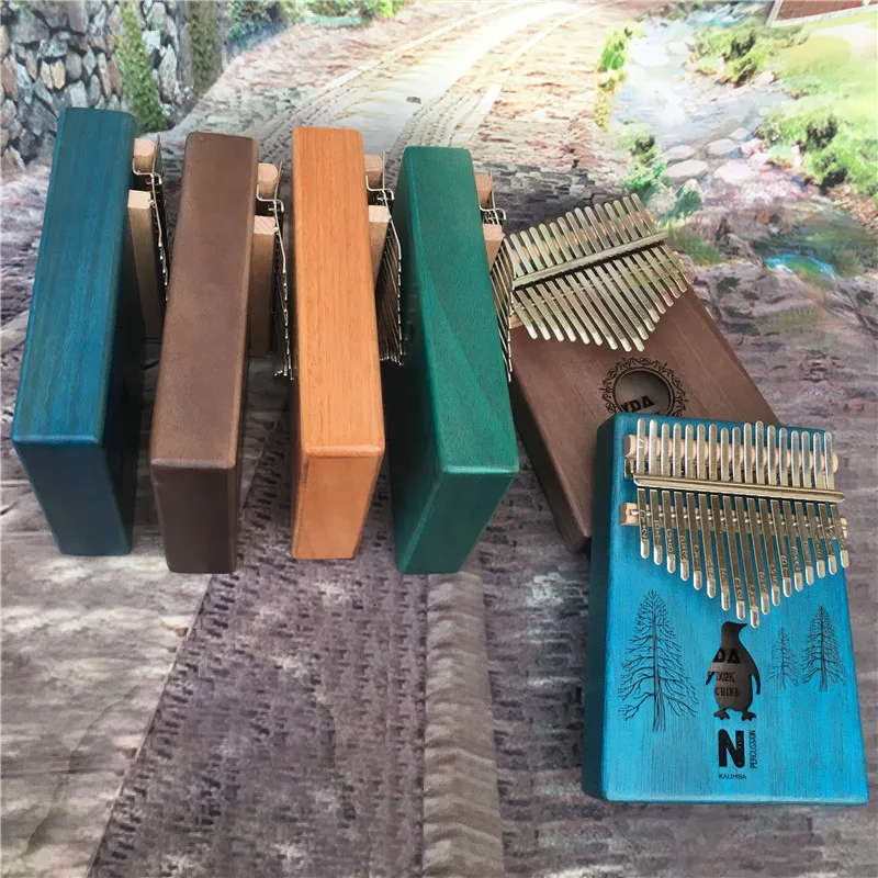 

Personality Kalimba 17 Key Thumb Piano High-Quality Mahogany Body Kalimba Thumb Piano Popular Musical Instrument