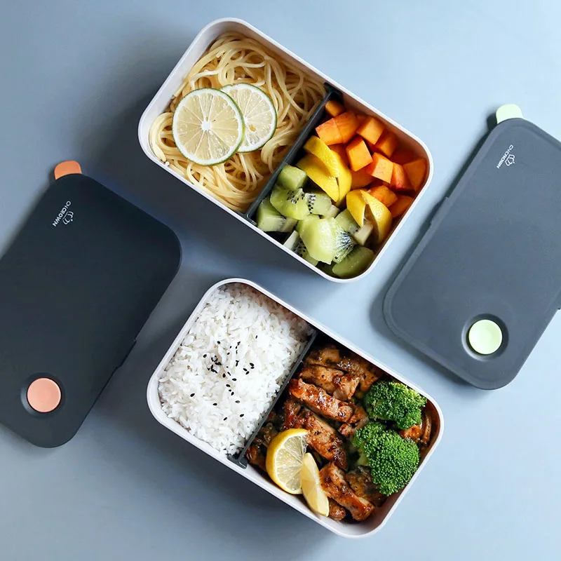 Здоровый материал Ланч-бокс высокое качество Bento box Микроволновая печь герметичный контейнер для хранения Ланч-бокс для детского школьного питания