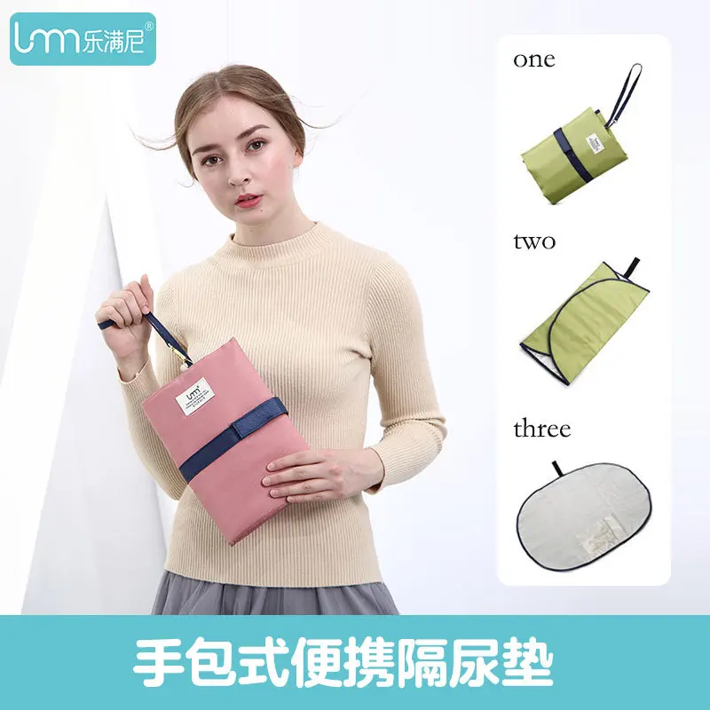 

Small Mommy Portable Urine Pad Nursing Baby Waterproof Mat Anti-Spillage Single Bag Storgage Bag