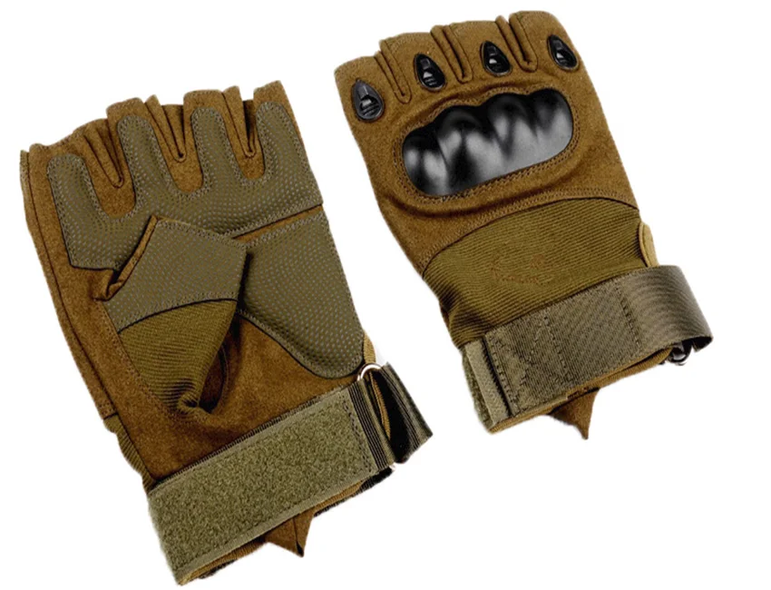 Мультикам мужские тактические перчатки военные армейские перчатки без пальцев противоскользящие для стрельбы Пейнтбол страйкбол мотоциклетные велосипедные перчатки
