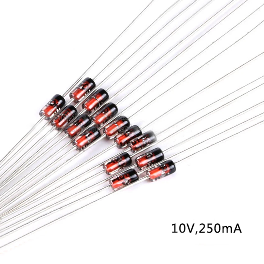 20Pcs Switching Diode 1S2638 DO-35 10V/250mA Varactor For VHF TV FM Receivers Communications Gear | Обустройство дома