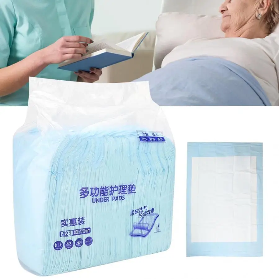 

Adult Diapers 42pcs 80 x 120cm Disposable Urine Pad Mat Adult Diapers for Elderly Maternal Women Adult Diaper Pants