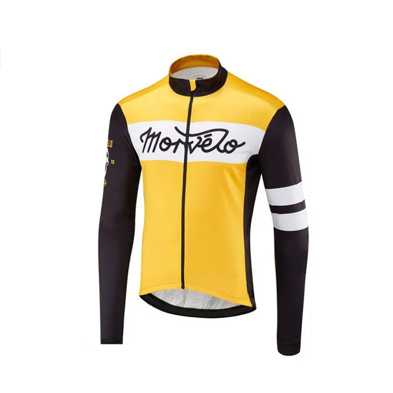 17 Morvelo, Майки для велоспорта, профессиональная команда, спортивная одежда, быстросохнущая, MTB, с длинным рукавом, дышащая, для велоспорта, Ropa Ciclismo, одежда для велоспорта - Цвет: 17