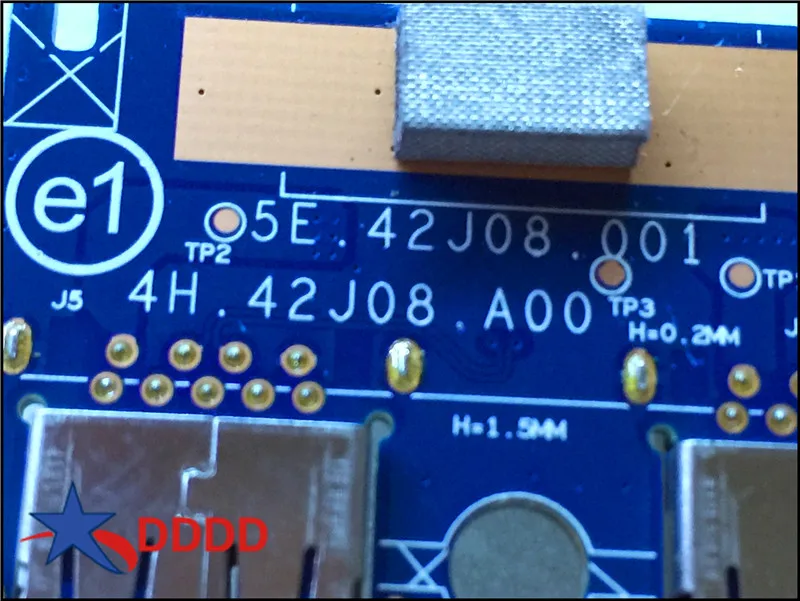 Для Dell USB плата 5E. 42J08. 001 4H. 42J08. A00 тест ОК