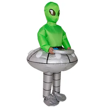 

Adults Inflatable Costume ET Alien Party Fancy Dress Outfit Funny Cosplay With Blower Kit Cosplay Party Supplies Accessories