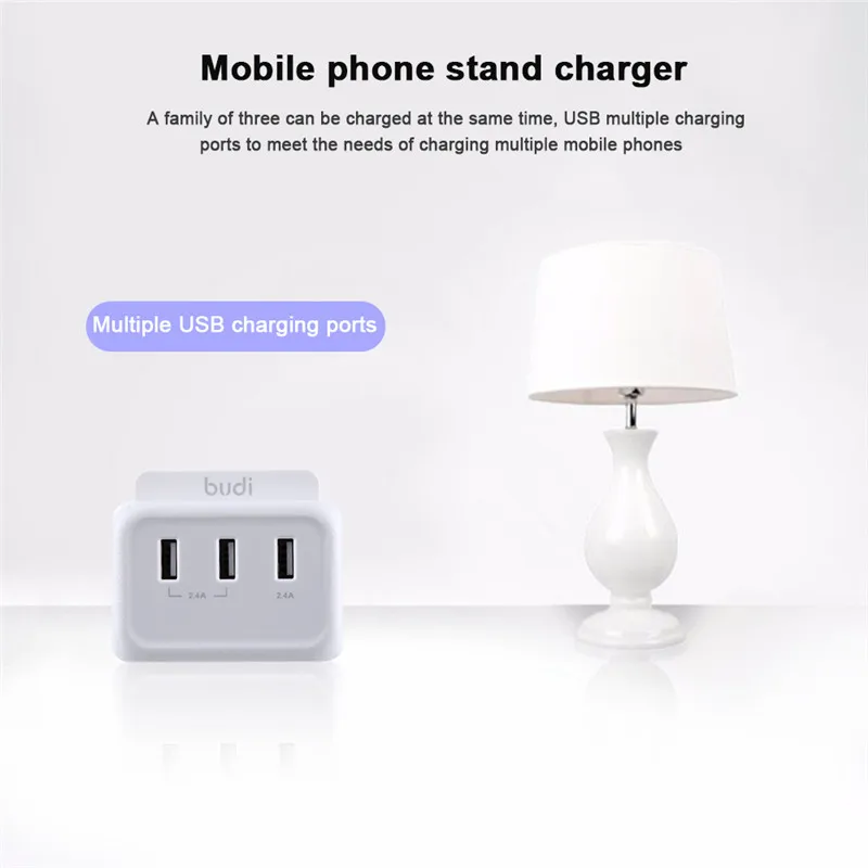 Многофункциональный держатель зарядного устройства ЕС 3* USB разъем+ 2* многофункциональный адаптер разъема для домашнего офиса зарядное устройство с 3 портами