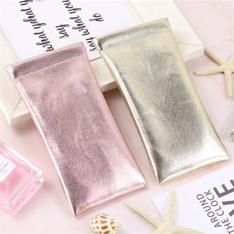 Imixlot Классическая Модная складная коробка для очков из искусственной кожи для женщин и мужчин, портативная водонепроницаемая сумка-держатель для очков, аксессуары для хранения