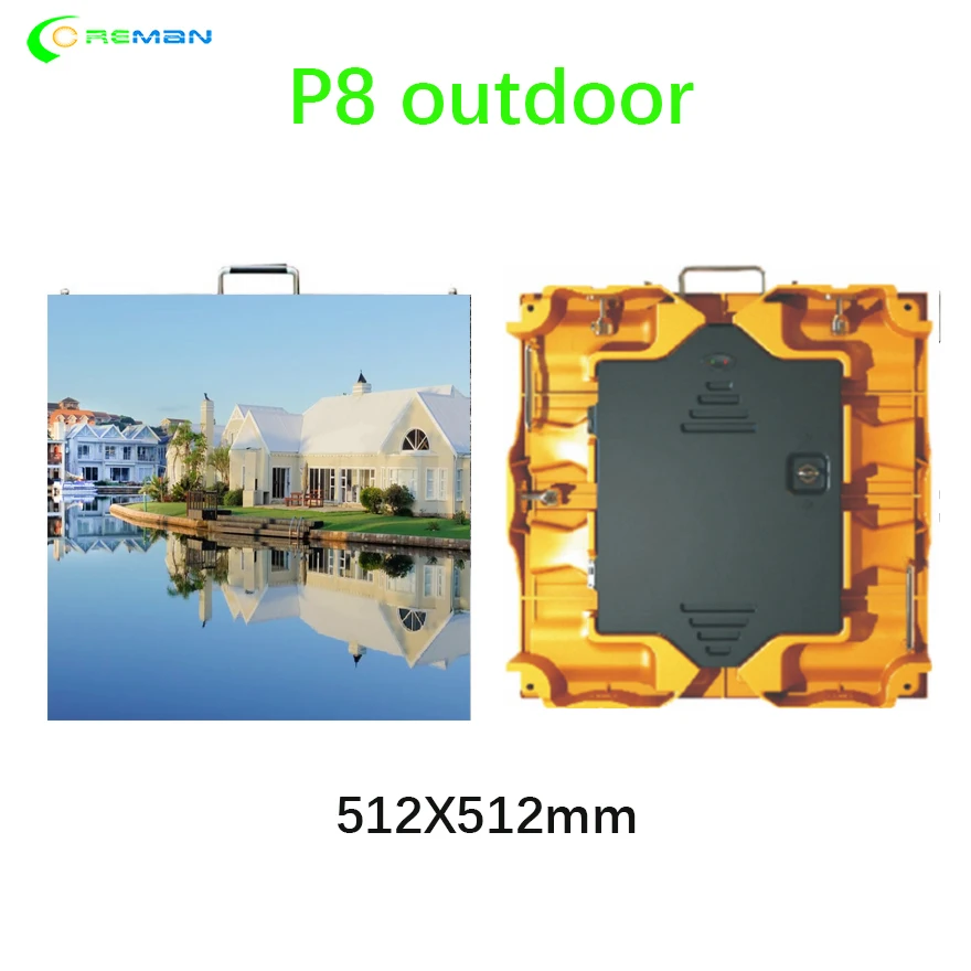 Светодиодные панели для помещений, для улицы, P8, Прокат smd hd, p4, p5, p6, p8, p10, светодиодный экран, светодиодный шкаф, 512X512 мм, светодиодная плитка, цифровая