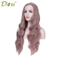 DIFEI синтетические парики 26 "длинные волнистые парики 11 цветов парики для женщин термостойкие волосы косплей парики
