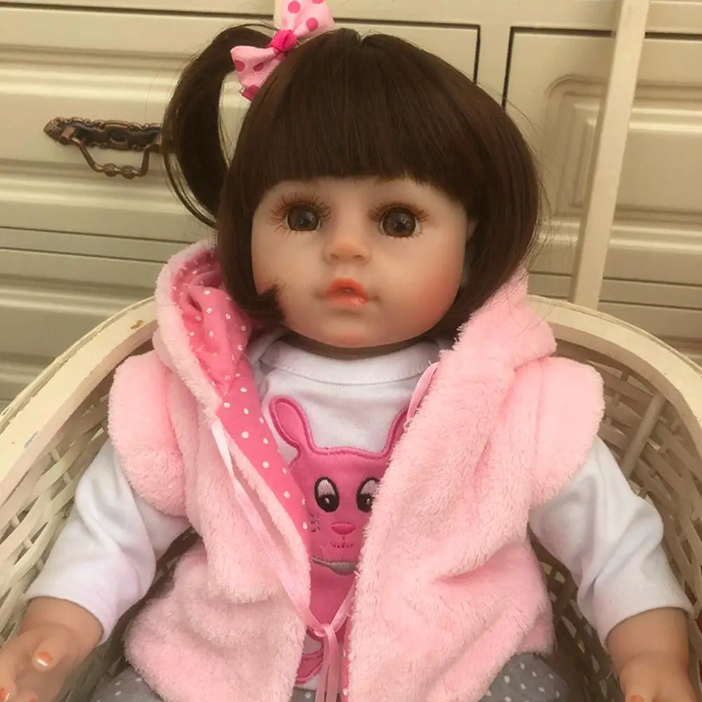 47 см Силиконовые Reborn Super Baby реалистичные детские Bonecas Детские куклы Bebes Reborn игрушки для детей Подарки