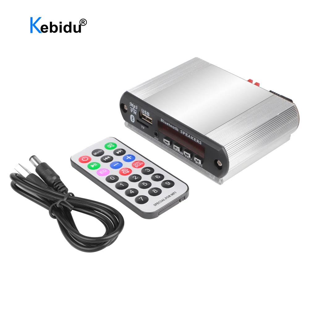 6W/30W Amplificatore Bluetooth Modulo Scheda Di Decodifica Mp3 Usb Tf Modulo Radio Fm Registratore Lettore Mp3 Wireless Per Altoparlante Kit Auto