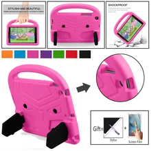 EVA портативный стенд дети Безопасный пены противоударный чехол для планшета samsung Galaxy Tab A 8,0 SM-T290 SM-T295 T290 T295 чехол