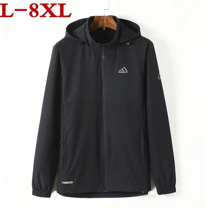 Новый 8XL 7XL 6XL 5XL размера плюс приход мужские куртки и пальто высокого качества