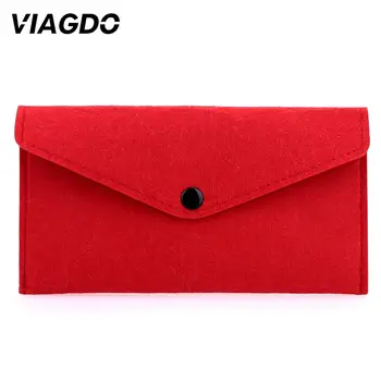 

Wallet Purse Cash Blocking Men Phone Gift Felt Multifunction Fashionable Bag Business Clip Money