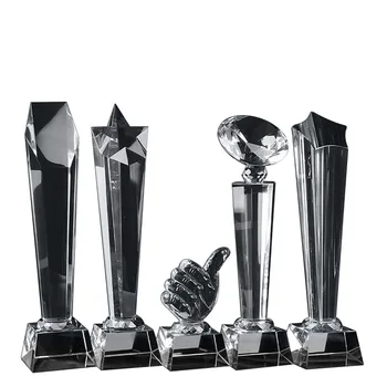 

Crystal trophy custom made cup as a prize crystal award sports movie award dropshipping crystal customi built home decoration
