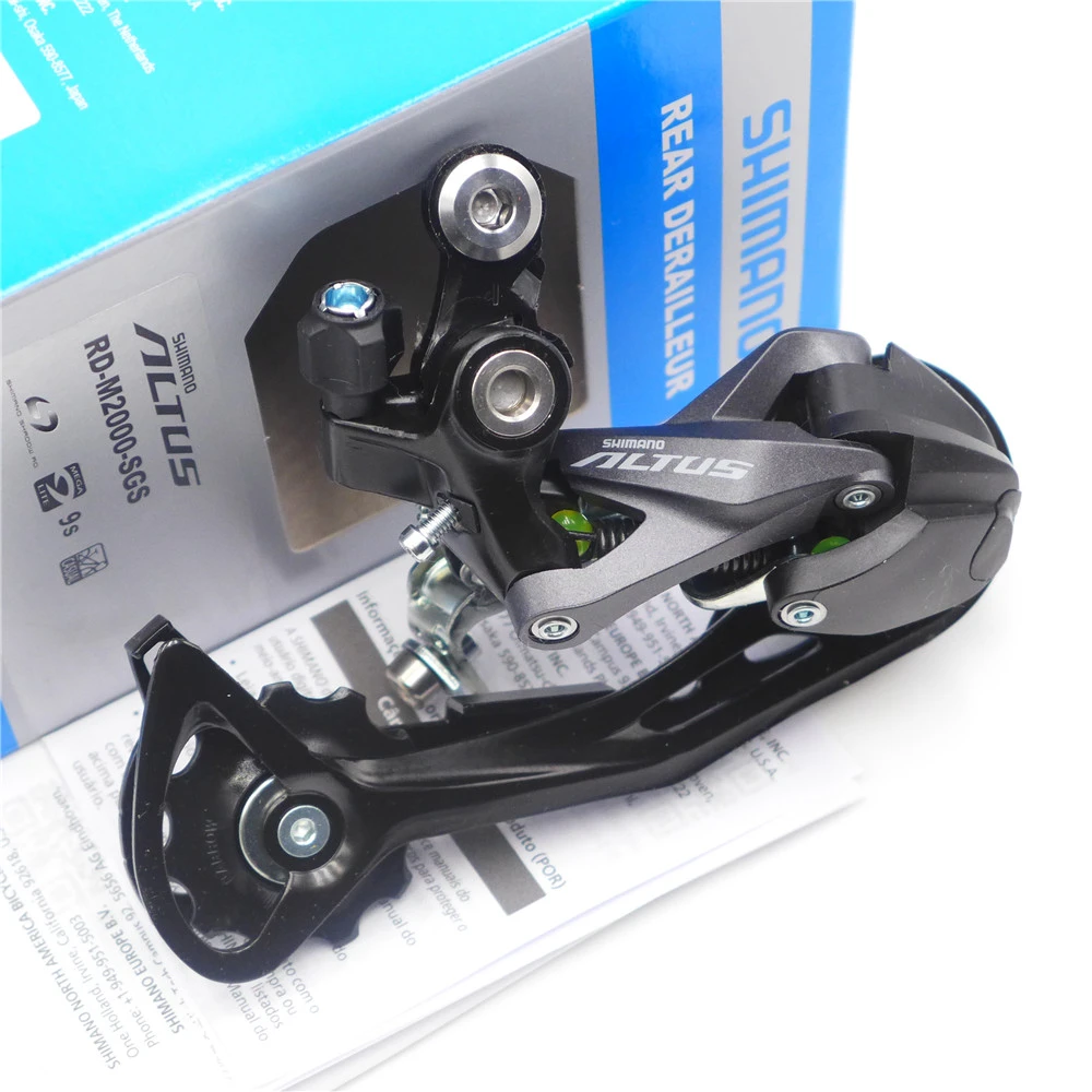 Shimano Altus Rear Derailleur ORIGINAL Shimano ALTUS M2000 9v