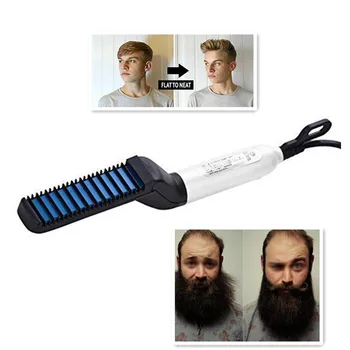 

Multifunctional Hair Comb Brush Beard Straightener Hair Straighten Electric Beard Straightening Comb Quick Hair Styler For Men