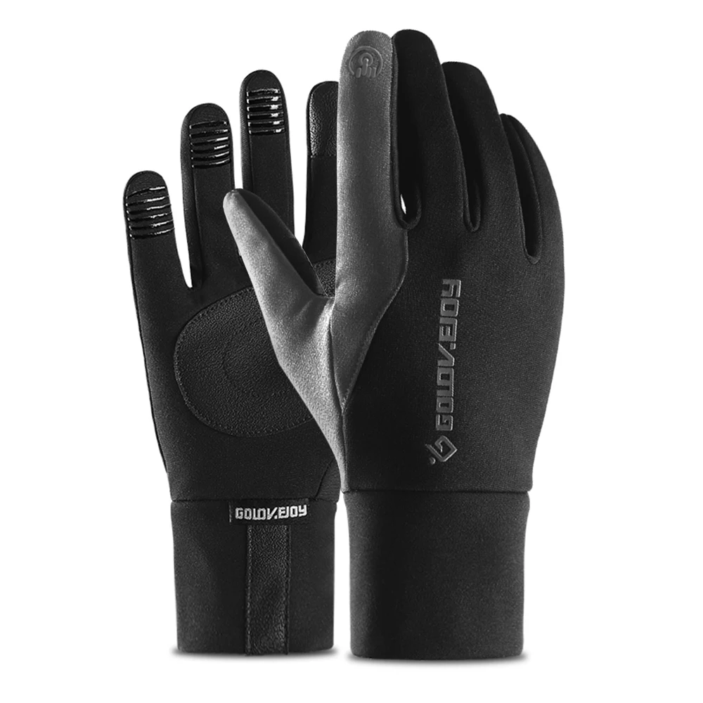 Зимние теплые перчатки для мужчин и женщин непромокаемые перчатки для сенсорного экрана ветрозащитные спортивные перчатки с теплой подкладкой для катания на лыжах кемпинга и пеших прогулок