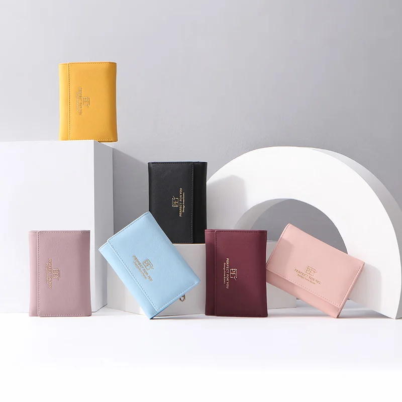 WEICHEN Много отделов женские кошельки Trifold кисточкой на молнии кошельки Футляр для карт, Дамский женский кошелек, портмоне маленькие Carteras