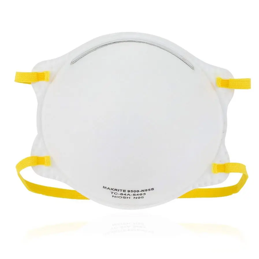 

N95 Face Mask Cone Mask 9500 Free Shipping Virus Protect N95 NIOSH Approved FDA Cleared More Than 95% Filtration Protective Mask